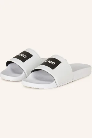 HUGO BOSS Pantofle Timein bílá