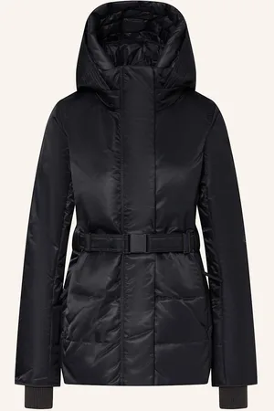 Canada Goose Péřová Bunda Mckenna S Odnímatelnou Kapucí černá