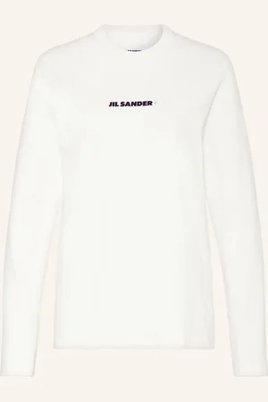 Jil Sander Tričko S Dlouhým Rukávem režná