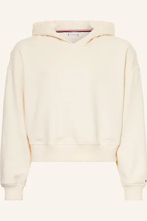 Tommy Hilfiger Mikina S Kapucí krémová