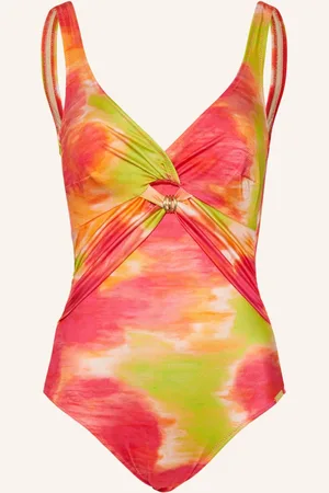 Charmline Tvarující Plavky Pink Aqua růžová tmavě oranžová světle zelená