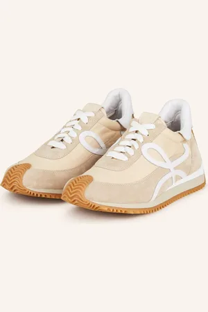 Loewe Sneakersy Flow Runner béžová bílá
