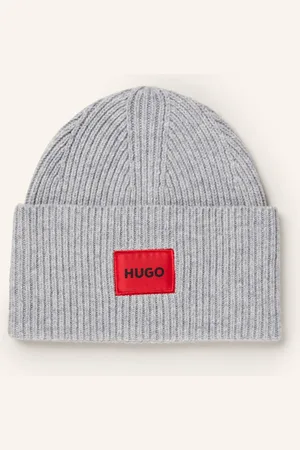 HUGO BOSS Čepice Saffa šedá