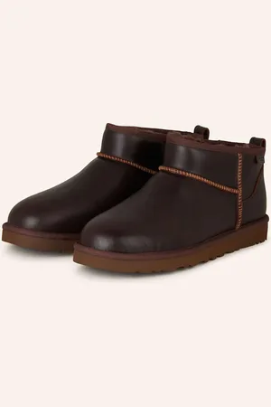 UGG Boty Classic Ultra Mini tmavě hnědá