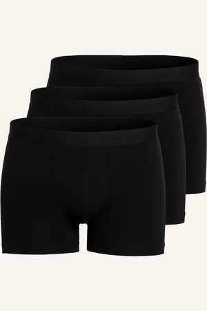 Calida Boxerky Natural Benefit, 3 Kusy V Balení černá