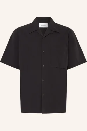 Norse projects Košile Resort Carsten Regular Fit černá