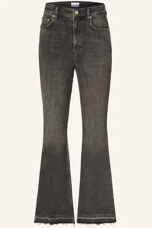 Ganni Bootcut Džíny černá