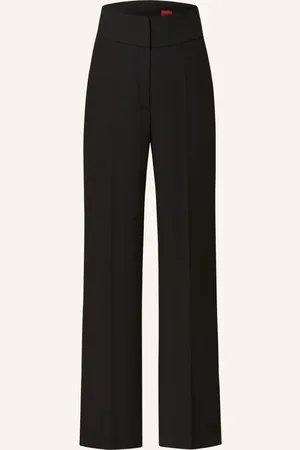 HUGO BOSS Marlene Kalhoty Himia černá