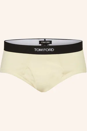 Tom Ford Kalhotky tmavě žlutá černá