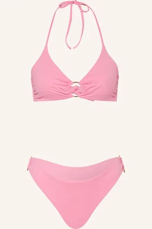 Melissa Odabash Bikiny Se Zavazováním Okolo Krku Hamburg růžová