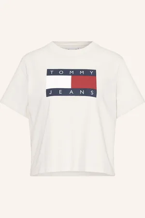 Tommy Hilfiger Tričko bílá tmavě modrá červená