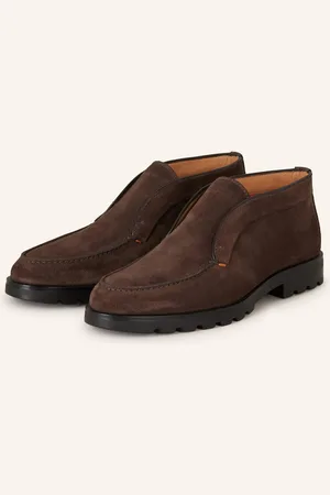 santoni Desert-Boots Rock tmavě hnědá
