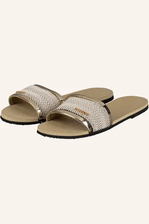Havaianas Pantofle You Trancoso zlatá krémová černá