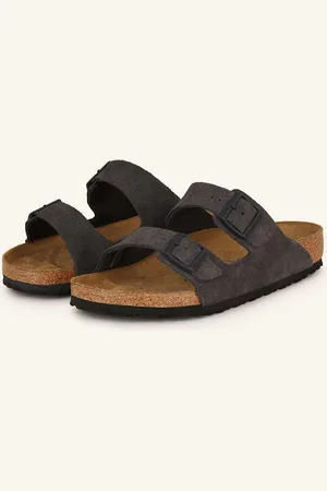 Birkenstock Pantofle Arizona tmavě šedá