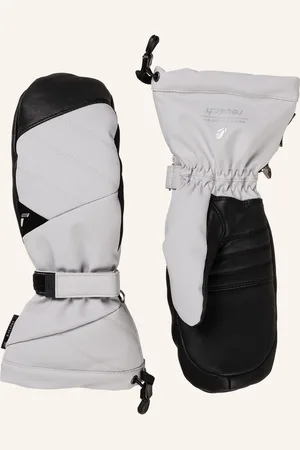 Reusch Lyžařské Rukavice Sonja R-Tex Xt světle šedá černá