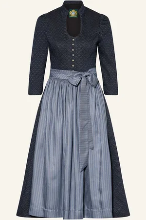 Hammerschmid Dirndl Weitsee tmavě modrá modrá