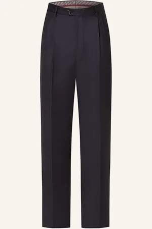 Etro Kalhoty Regular Fit tmavě modrá
