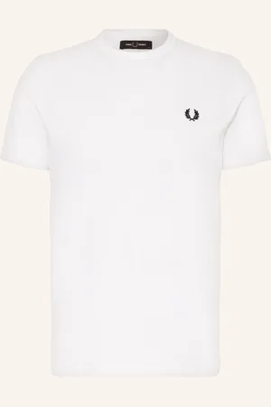 Fred Perry Tričko bílá
