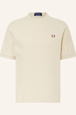 Fred Perry Tričko světle hnědá