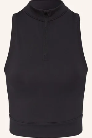 Under Armour Cropped Běžecký Top Ua Run Anywhere černá