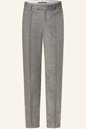 Tommy Hilfiger Kalhoty Denton Straight Fit šedá