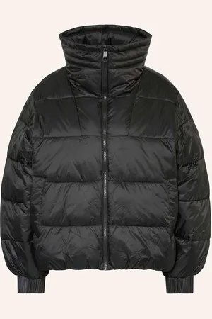 HUGO BOSS Prošívaná Bunda Padina černá