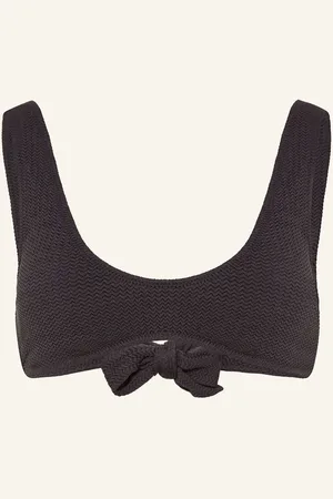 Seafolly Horní Díl Bustier Bikin Sea Dive černá