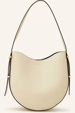 Victoria Beckham Kabelka Hobo The Dia Medium režná