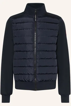 Canada Goose Pletený Kardigan Ze Směsi Materiálů tmavě modrá