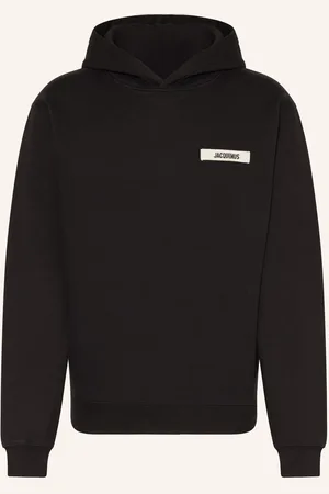 Jacquemus Mikina S Kapucí Le Hoodie Gros Grain černá