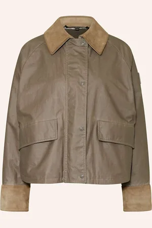 Belstaff Bunda Fieldjacket Iris černošedá