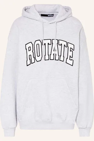 ROTATE Mikina S Kapucí světle šedá