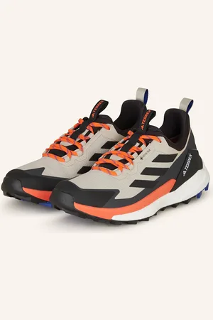 adidas Turistické Boty Terrex Free Hiker 2 Low Gtx černá světle šedá oranžová