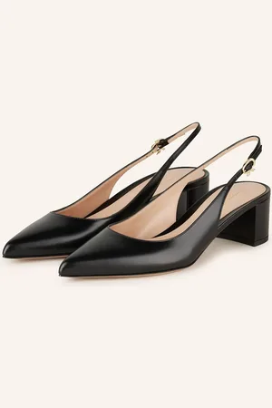 Gianvito Rossi Slingpumps S Otevřenou Patou Tokio černá