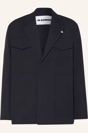Jil Sander Sako Comfort Fit tmavě modrá