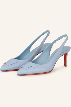 santoni Slingpumps S Otevřenou Patou Sibille tmavě modrá