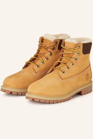 Timberland Šněrovací Boty 6 Inch Premium tmavě žlutá hnědá