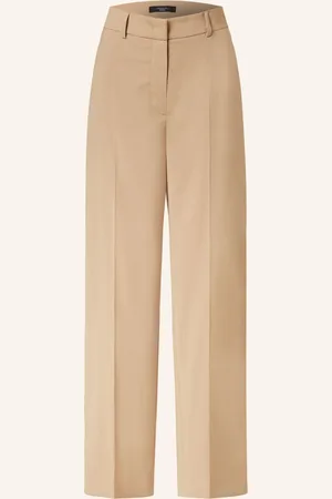 Max Mara Marlene Kalhoty Visivo béžová
