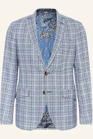 Etro Sako Slim Fit tmavě modrá modrá tmavě modrá