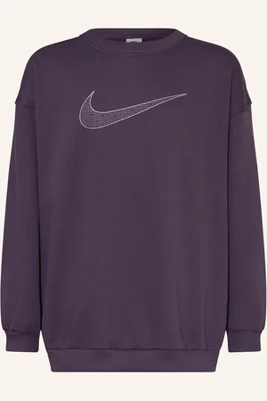 Nike Mikina Club Fleece tmavě fialová