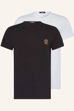 VERSACE Sada 2 Triček černá bílá