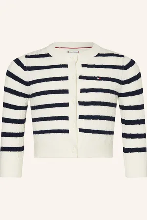 Tommy Hilfiger Pletený Kardigan tmavě modrá režná