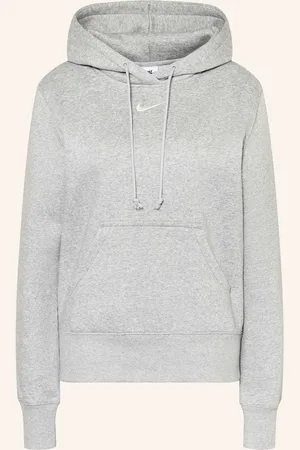 Nike Mikina S Kapucí Sportswear Phoenix šedá