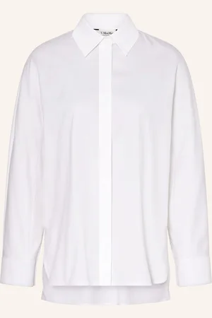 Max Mara Košilová Halenka Conero bílá