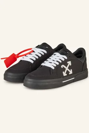 OFF-WHITE Sneakersy New Low Vulcanized černá bílá