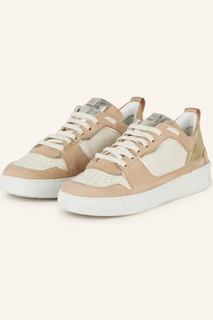 Högl Sneakersy béžová režná zlatá