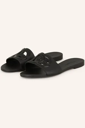 Dolce & Gabbana Pantofle černá
