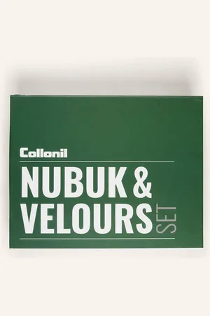 Collonil 5dílná Přípravek Pro Péči O Obuv Nubuk & Velur tmavě zelená