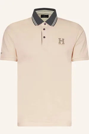 Hackett Polokošile Z Piké Heritage Classic Fit režná šedá