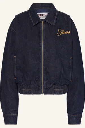 Guess Džínový Blouson tmavě modrá